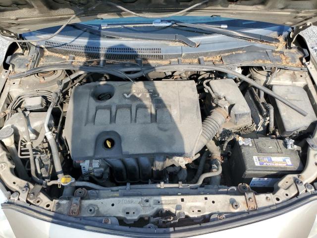 2T1BU4EE4AC319014 - 2010 TOYOTA COROLLA BASE GOLD photo 11