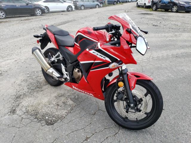 MLHNC5109H5300432 - 2017 HONDA CBR300 R RED photo 1