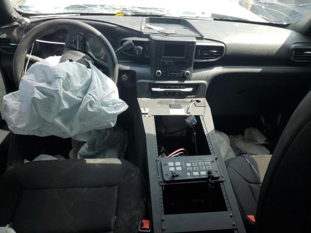 1FM5K8AB4MGA07654 - 2021 FORD EXPLORER POLICE INTERCEPTOR WHITE photo 8