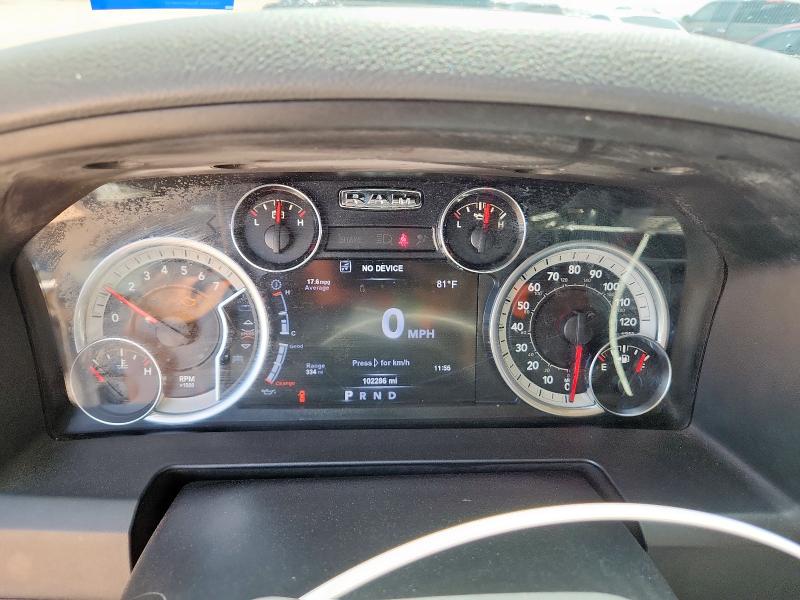 1C6RR6LGXHS598615 - 2017 RAM 1500 SLT SILVER photo 9