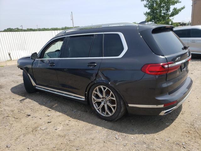 5UXCW2C02M9F71463 - 2021 BMW X7 XDRIVE40I BLACK photo 2
