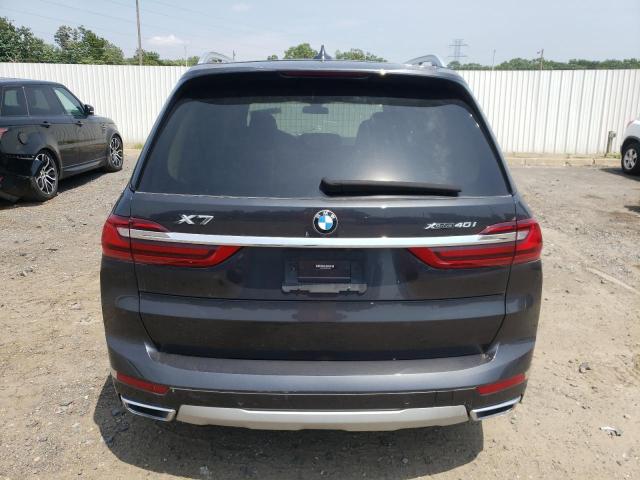 5UXCW2C02M9F71463 - 2021 BMW X7 XDRIVE40I BLACK photo 6