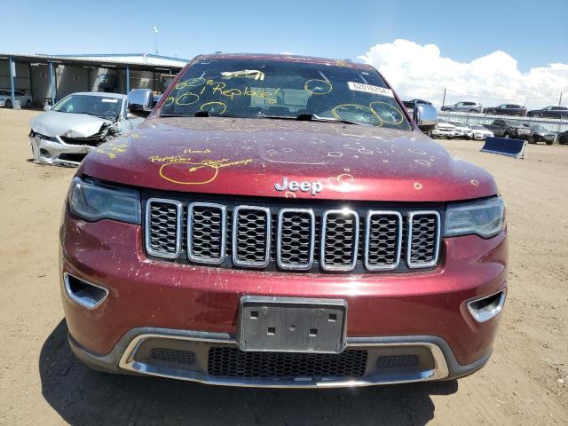 1C4RJFBG7JC296099 - 2018 JEEP GRAND CHER LIMITED RED photo 5