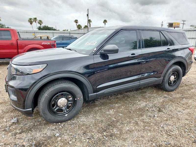 1FM5K8AB6PGC01459 - 2023 FORD EXPLORER POLICE INTERCEPTOR BLACK photo 1