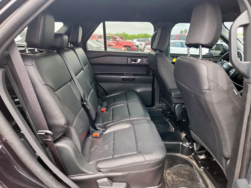 1FM5K8AB6PGC01459 - 2023 FORD EXPLORER POLICE INTERCEPTOR BLACK photo 11