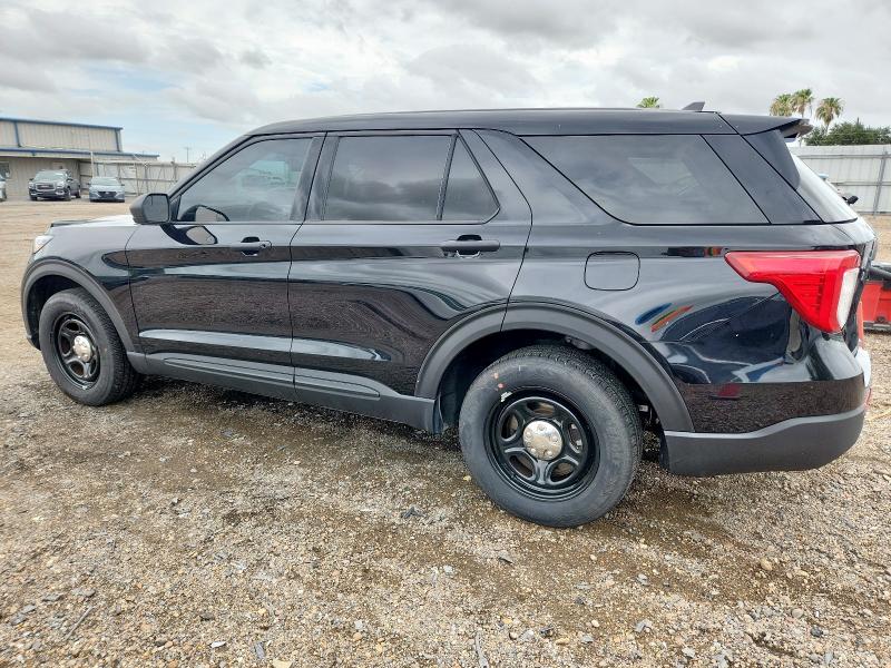 1FM5K8AB6PGC01459 - 2023 FORD EXPLORER POLICE INTERCEPTOR BLACK photo 2