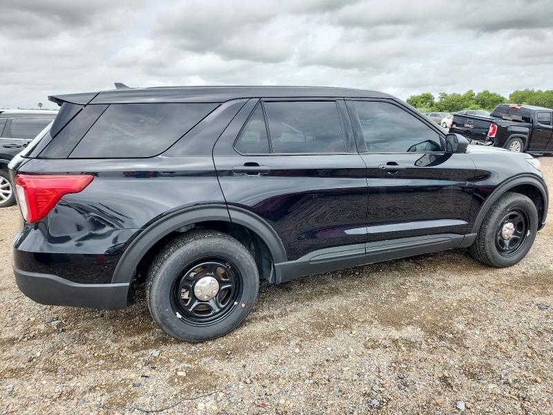 1FM5K8AB6PGC01459 - 2023 FORD EXPLORER POLICE INTERCEPTOR BLACK photo 3