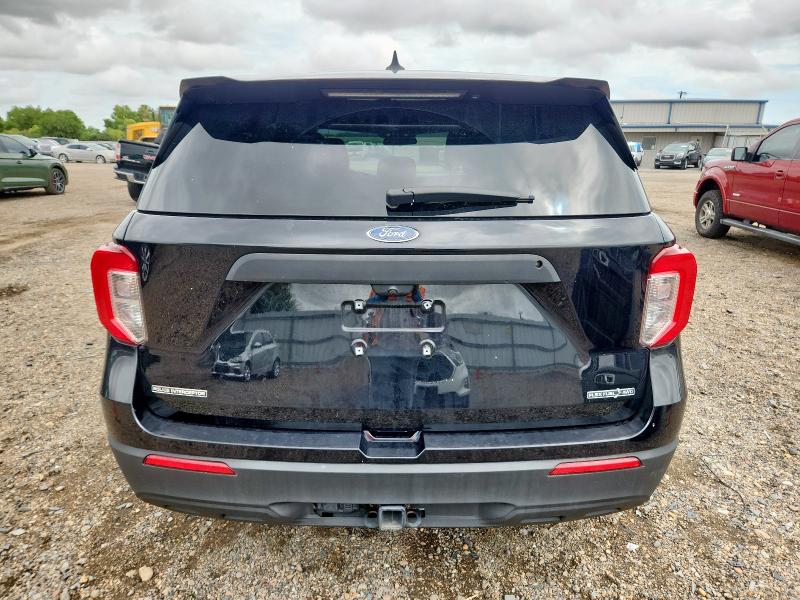 1FM5K8AB6PGC01459 - 2023 FORD EXPLORER POLICE INTERCEPTOR BLACK photo 6