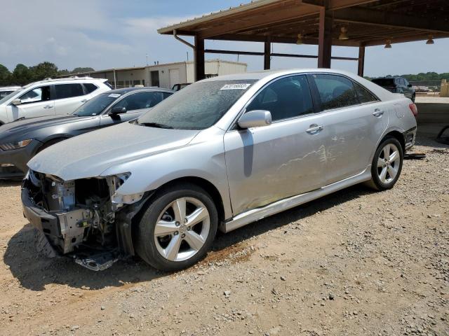 4T1BK3EK8AU106975 - 2010 TOYOTA CAMRY SE SILVER photo 1