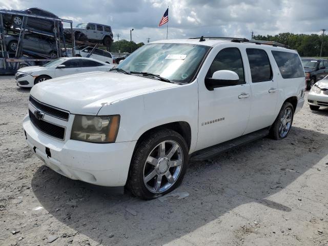 1GNFC160X7J249805 - 2007 CHEVROLET SUBURBAN C1500 WHITE photo 1