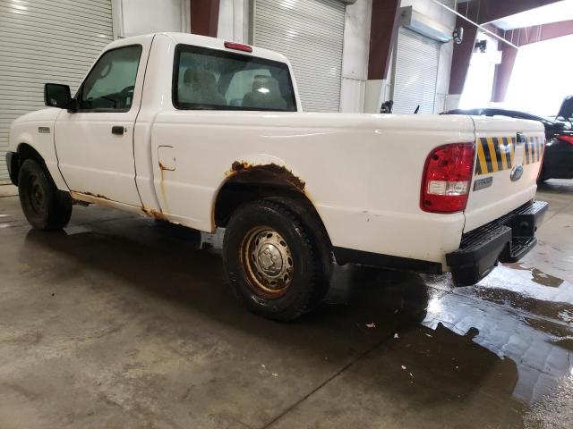 1FTYR10D77PA03352 - 2007 FORD RANGER WHITE photo 2