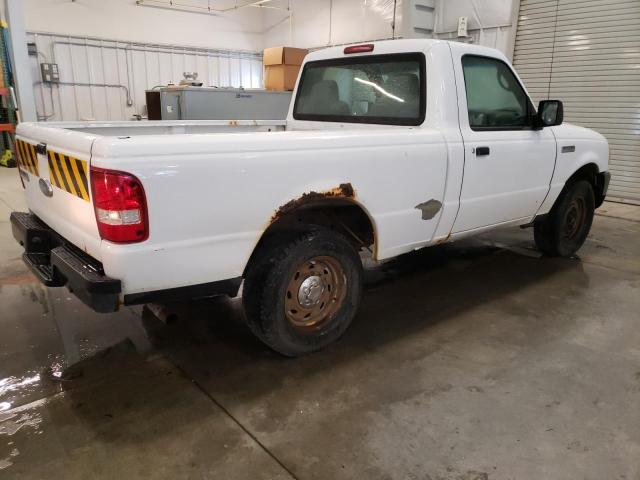 1FTYR10D77PA03352 - 2007 FORD RANGER WHITE photo 3