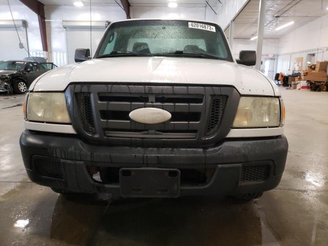 1FTYR10D77PA03352 - 2007 FORD RANGER WHITE photo 5