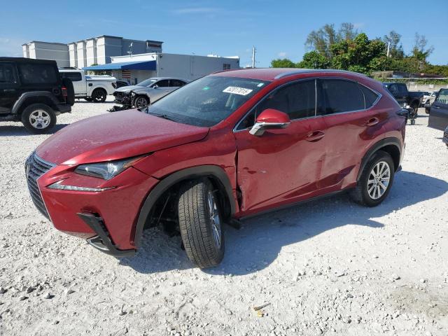 JTJAARBZ4L5011167 - 2020 LEXUS NX 300 BASE წითელი ფოტო 1