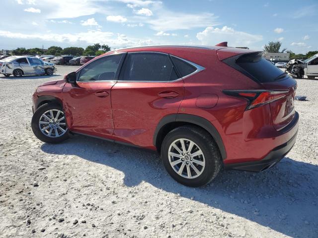 JTJAARBZ4L5011167 - 2020 LEXUS NX 300 BASE წითელი ფოტო 2