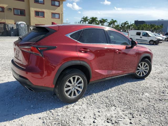 JTJAARBZ4L5011167 - 2020 LEXUS NX 300 BASE წითელი ფოტო 3