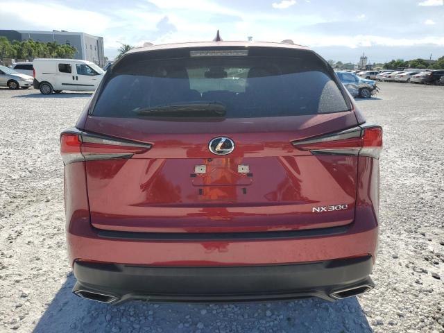 JTJAARBZ4L5011167 - 2020 LEXUS NX 300 BASE წითელი ფოტო 6