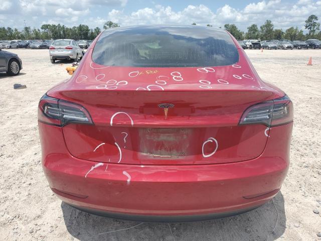 5YJ3E1EBXJF064029 - 2018 TESLA MODEL 3 RED photo 6