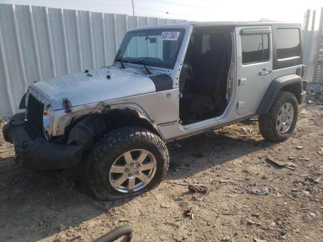 1J4BA3H10BL509540 - 2011 JEEP WRANGLER SPORT GRAY photo 1