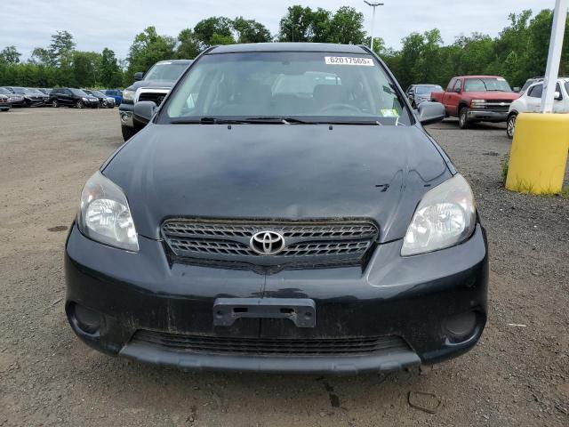 2T1KR32E28C717882 - 2008 TOYOTA COROLLA MA XR BLACK photo 5