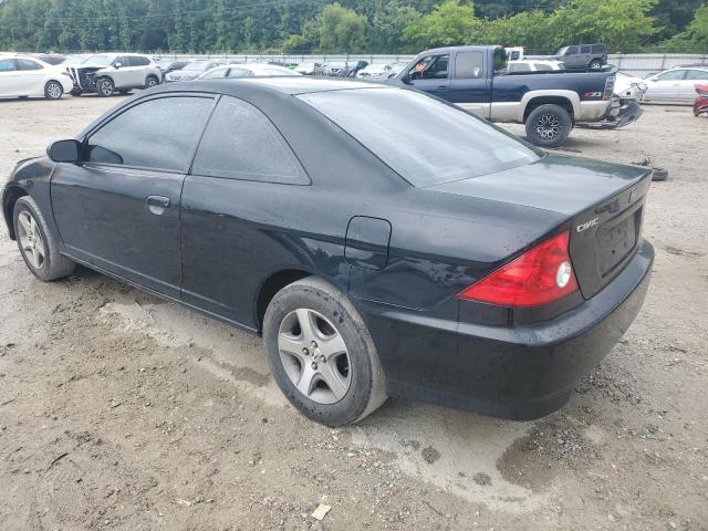 1HGEM22594L037519 - 2004 HONDA CIVIC LX BLACK photo 2