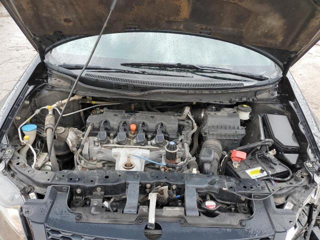 2HGFG3B57DH508503 - 2013 HONDA CIVIC LX BLACK photo 11