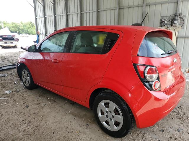 1G1JA6SH3F4149424 - 2015 CHEVROLET SONIC LS 红色 照片 2