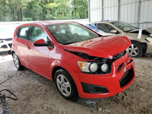 1G1JA6SH3F4149424 - 2015 CHEVROLET SONIC LS 红色 照片 4