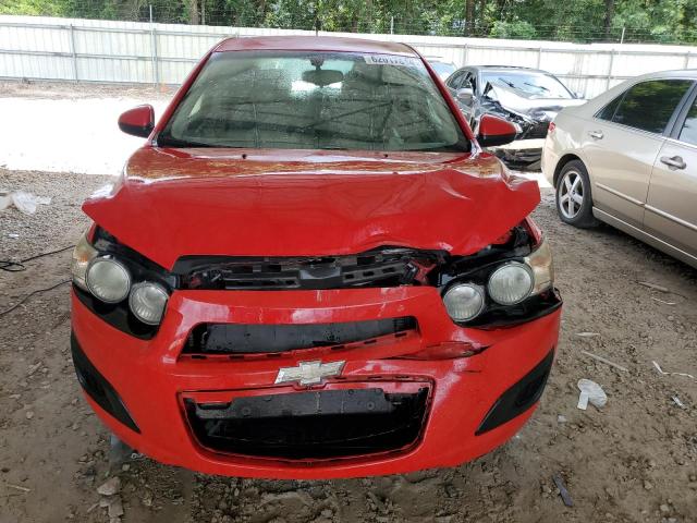 1G1JA6SH3F4149424 - 2015 CHEVROLET SONIC LS RED photo 5