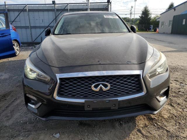 JN1EV7AR4JM432357 - 2018 INFINITI Q50 LUXE BLACK photo 5