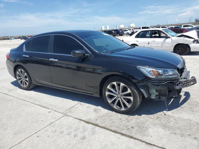 1HGCR2F55DA251096 - 2013 HONDA ACCORD SPORT შავი ფოტო 4