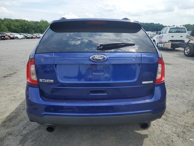 2FMDK3G95DBA06006 - 2013 FORD EDGE SE BLUE photo 6