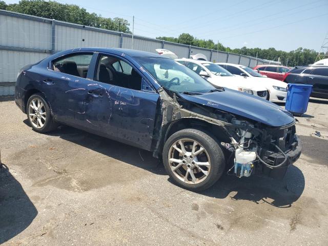 1N4AA5AP3EC481531 - 2014 NISSAN MAXIMA S 蓝色 照片 4