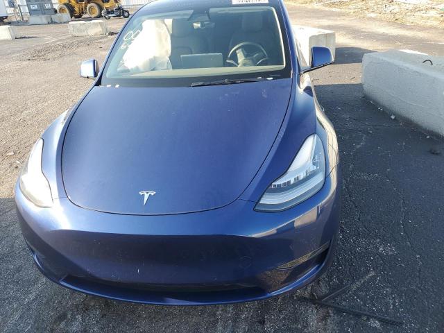 7SAYGDEE0NF386733 - 2022 TESLA MODEL Y BLUE photo 11