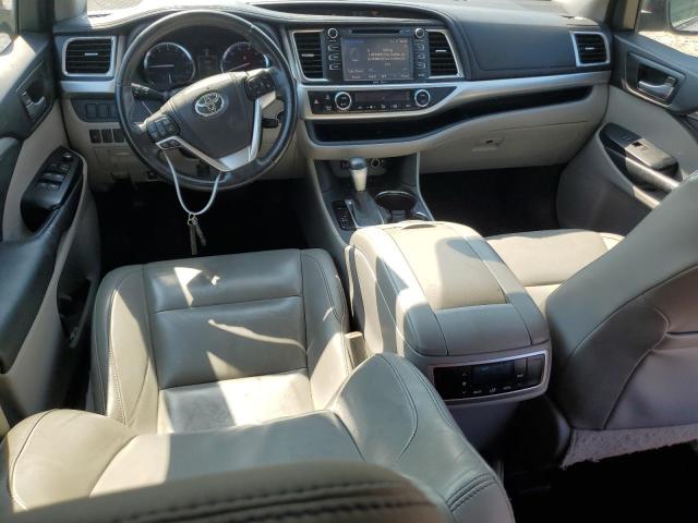 5TDKKRFH0FS054330 - 2015 TOYOTA HIGHLANDER XLE WHITE photo 8