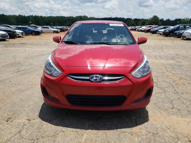 KMHCT5AE9HU326200 - 2017 HYUNDAI ACCENT SE RED photo 5