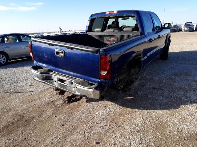 2GCEK13T051283426 - 2005 CHEVROLET silverado K1500 BLUE photo 4