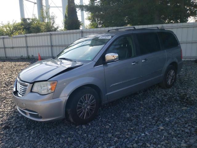 2C4RC1CG8ER469430 - 2014 CHRYSLER TOWN & COU TOURING L SILVER photo 1