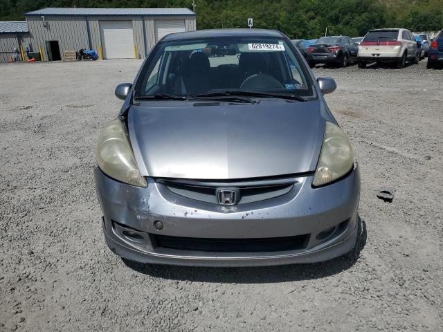 JHMGD386X8S024592 - 2008 HONDA FIT SPORT SILVER photo 5