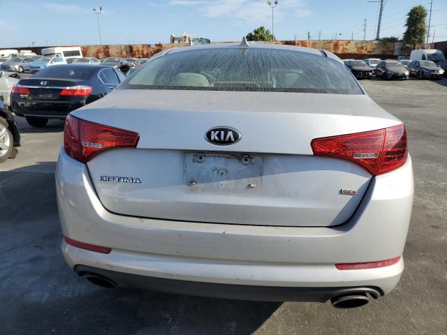 5XXGM4A79DG236169 - 2013 KIA OPTIMA LX SILVER photo 6