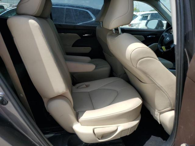 5TDGZRAH5MS524261 - 2021 TOYOTA HIGHLANDER XLE Մոխրագույն լուսանկար 11