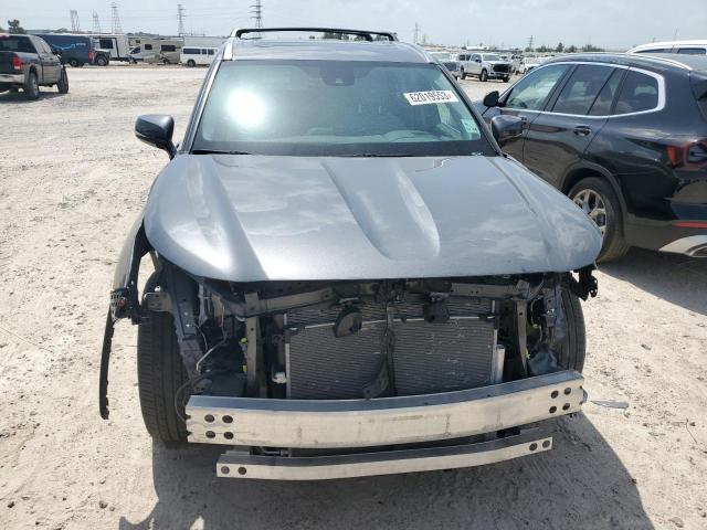 5TDGZRAH5MS524261 - 2021 TOYOTA HIGHLANDER XLE GRAY photo 5