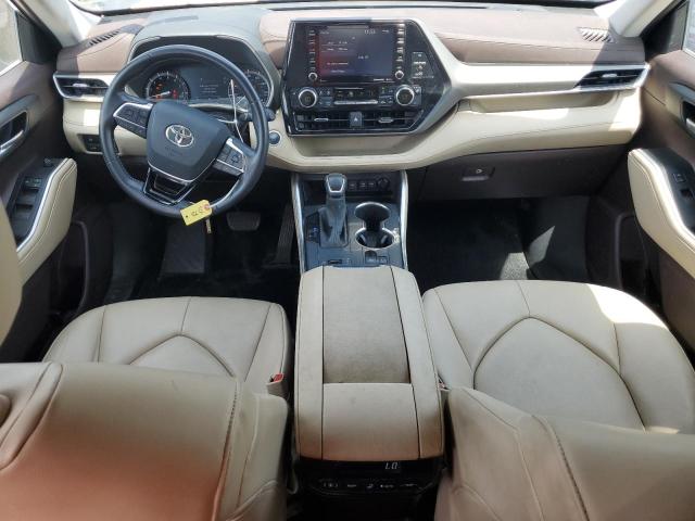 5TDGZRAH5MS524261 - 2021 TOYOTA HIGHLANDER XLE Մոխրագույն լուսանկար 8