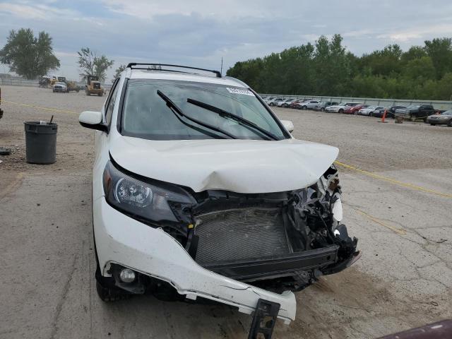 5J6RM4H76DL060724 - 2013 HONDA CR-V EXL WHITE photo 5