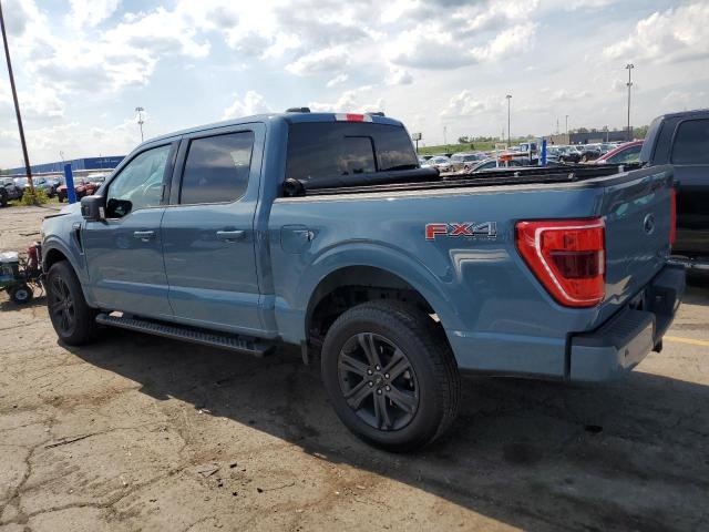 1FTFW1E82PKE59543 - 2023 FORD F150 SUPERCREW BLUE photo 2