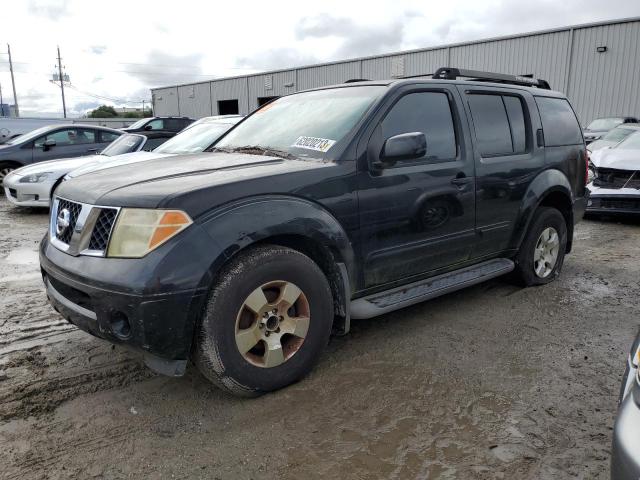 5N1AR18U16C641118 - 2006 NISSAN PATHFINDER LE BLACK photo 1