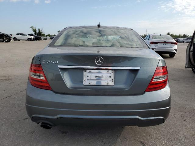 WDDGF4HB6CR200235 - 2012 MERCEDES-BENZ C 250 GRAY photo 6