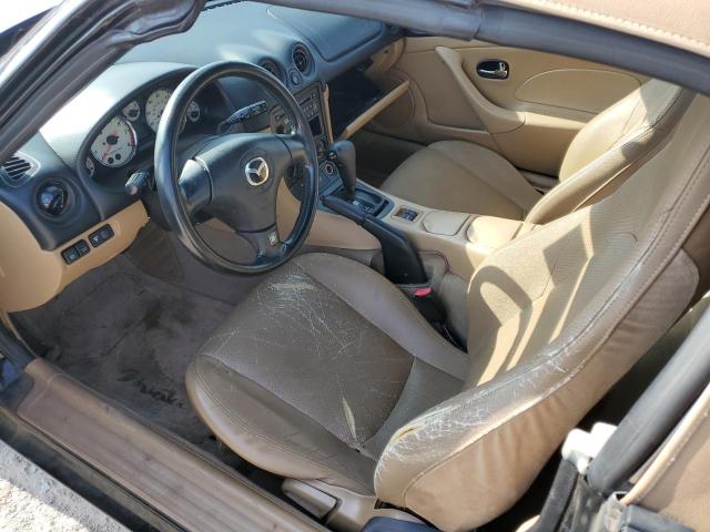 JM1NB353610206980 - 2001 MAZDA MX-5 MIATA BASE BLACK photo 8