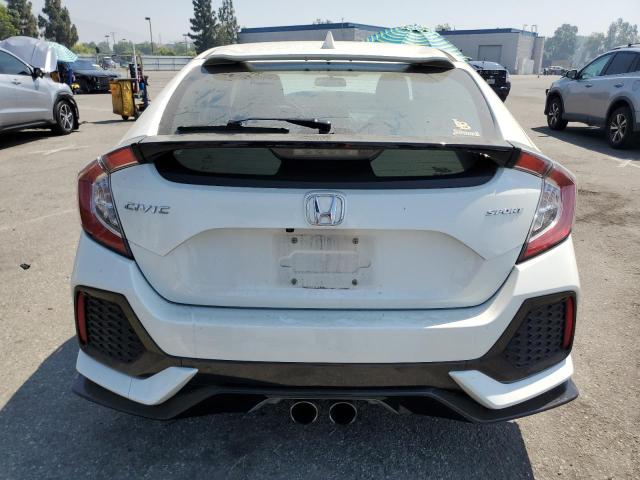 SHHFK7H43KU420780 - 2019 HONDA CIVIC SPORT WHITE photo 6