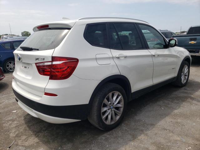 5UXWX9C5XD0A10656 - 2013 BMW X3 XDRIVE28I WHITE photo 3